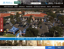 Tablet Screenshot of hondaofthousandoaks.com